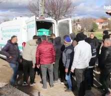 Feci kazada &ouml;len aile g&ouml;zyaşları i&ccedil;inde toprağa verildi