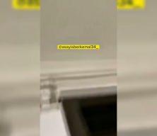 &Ccedil;orlu'da m&uuml;şteri dehşeti! Eve gelen kadın kuryeye tekme tokat saldırdı