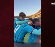 Milli yıldız İtalya'da alev aldı!