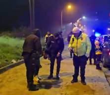 Polisten ka&ccedil;an alkoll&uuml; s&uuml;r&uuml;c&uuml; kaza yapınca yakalandı