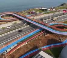 Trabzon'da ekolojik k&ouml;pr&uuml; tamamlandı