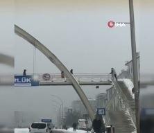 Diyarbakır'da bir şahıs &ccedil;ocukları &ouml;ld&uuml;resiye d&ouml;vd&uuml;: O anlar kamerada