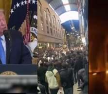 Donald Trump'tan İran'daki olaylar ile ilgili olarak "Ateş etmeye hazırız" dedi.