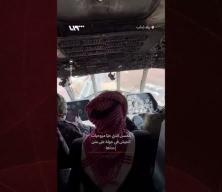 G&ouml;rd&uuml;ğ&uuml; her helikoptere selam veren Suriyeli Avad dileğine kavuştu