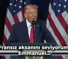 Trump, Macron ile alay etti: Emmanuel bana yavradı