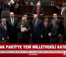 AK Parti&rsquo;ye yeni katılımlar ger&ccedil;ekleşti! Cumhurbaşkanı Erdoğan 3 vekilin daha rozetini taktı