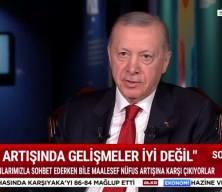 Başkan Erdoğan Tophane-i Amire K&uuml;lt&uuml;r ve Sanat Merkezi'ndeki sergi a&ccedil;ılışında soruları cevaplandırdı