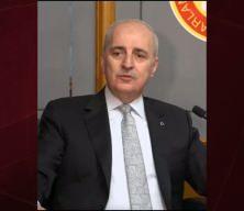 Meclis Başkanı Numan Kurtulmuş Suriye'deki 10 Mart mutabakatına dikkat &ccedil;ekti