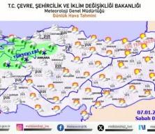 Meteoroloji yurt genelinde sıcaklıkların aniden d&uuml;şeceğini a&ccedil;ıkladı