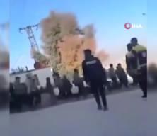 Suiriye'de Şeyh Maksud mahallesinden 400 ter&ouml;ristin kovulduğu anlar