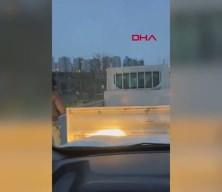 Sultangazi'de trafikte ter&ouml;r estiren s&uuml;r&uuml;c&uuml; merkeze &ccedil;ekildi