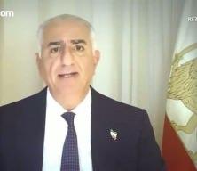 S&uuml;rg&uuml;ndeki Rıza Pehlevi&rsquo;den İran&rsquo;daki protestolara destek
