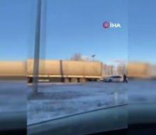 Tokat&rsquo;ta buzlanma zincirleme kazaya oldu, 5 ara&ccedil; birbirine girdi