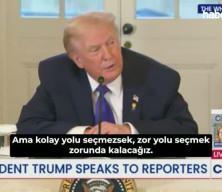 Trump harekete ge&ccedil;eceğini duyurdu: Ya g&uuml;zelce ya da zorlayarak!