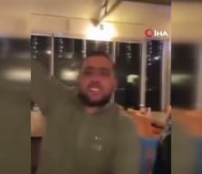 Yeni yıl dileğinde bulunan gen&ccedil; adamın &ouml;ld&uuml;r&uuml;ld&uuml;ğ&uuml; anlar y&uuml;rekleri dağladı