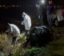 Antalya'da ara&ccedil; i&ccedil;inde yanmış ceset bulundu!