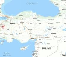 Balıkesir'de 3,9 b&uuml;y&uuml;kl&uuml;ğ&uuml;nde deprem meydana geldi