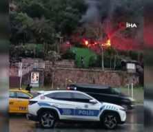 Beşiktaş&rsquo;ta korkutan yangın!