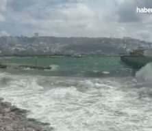 Ege denizi'nin g&uuml;neyinde fırtına bekleniyor, deniz ulaşımı aksayabilir