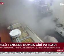 Endonezya'da korku dolu anlar! D&uuml;d&uuml;kl&uuml; tencere bomba gibi patladı!