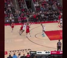Houston Rockets yıldızlarıyla Minnesota Timberwolves'u ge&ccedil;ti