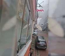 İstanbul - Kağıthane'de 4 katlı binada yangın:  &Ccedil;ok sayıda ekip b&ouml;lgede!