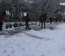 Kar yurdu terk ediyor, sıcaklıklar kademeli olarak y&uuml;kseliyor
