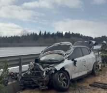 Kuzey Marmara Otoyolu'nda bariyerlere &ccedil;arpan cipteki 7 kişi yaralandı