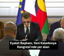 Macron'un toplantıya g&uuml;neş g&ouml;zl&uuml;ğ&uuml;yle katılması dikkat &ccedil;ekti: ''Beni b&ouml;yle idare edin''