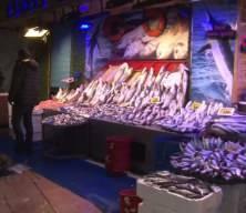 Soğuk havalar, balık tezgahlarını da vurdu