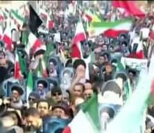 Tahran&rsquo;da rejim yanlıları sokaklarda