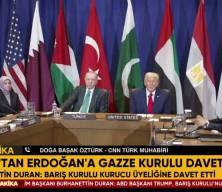 Trump'tan Erdoğan'a Gazze Kurulu daveti!