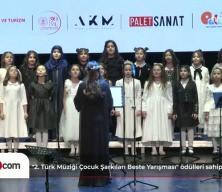 T&uuml;rk m&uuml;ziği &ccedil;ocuk sesleriyle geleceğe taşınıyor: 2. Beste Yarışması&rsquo;nda &ouml;d&uuml;ller verildi