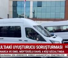 &Uuml;nl&uuml; oyuncu Oktay Kaynarca ve şarkıcı Emel M&uuml;ft&uuml;oğlu uyuşturucu operasyonunda g&ouml;zaltına alındı
