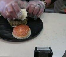 37 yıllık ustadan 'burger tatlı'