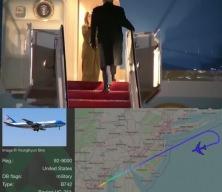 Trump'ın u&ccedil;ağı arıza yaptı! ABD'ye geri d&ouml;nd&uuml;