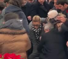 Haldun Dormen'in cenazesinde fenalaşan İzzet G&uuml;nay'dan sevindiren haber