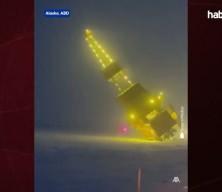 ABD'nin Alaska eyaletinde petrol sondaj platformu devrildi