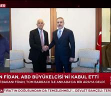 Ankara'da ABD-Suriye g&ouml;r&uuml;şmesi: Fidan Tom Barrack'ı kabul etti