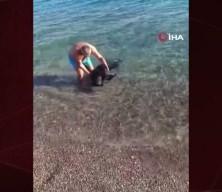 Antalya'da balık tutan vatandaşların oltasına ceset takıldı