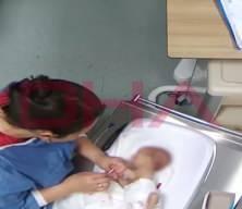 Cani hemşire minik Deniz'i sakat bıraktı! Korkun&ccedil; anlar g&uuml;venlik kamerasına yansıdı