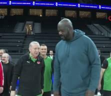 Cumhurbaşkanı Erdoğan, Shaquille O'Neal ile bir araya geldi