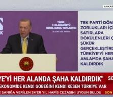Cumhurbaşkanı Recep Tayyip Erdoğan T&Uuml;GİK 7. Olağan&uuml;st&uuml; Genel Kurulunda konuştu