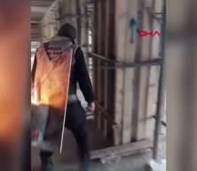 Dondurucu soğuğa 'Karadeniz usul&uuml;' &ccedil;&ouml;z&uuml;m: Arkasında roket değil soba var