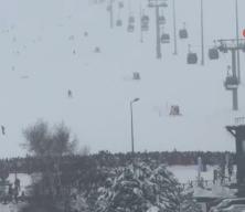 Erciyes s&ouml;mestirin ilk hafta sonunda 250 bin kişiyi ağırladı