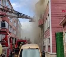 Fatih'te dergahta yangın