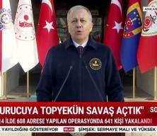 İ&ccedil;işleri Bakanı Ali Yerlikaya "357 su&ccedil; &ouml;rg&uuml;t&uuml;n&uuml; &ccedil;&ouml;kerttik" dedi