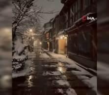 Japonya'da şiddetli kar yağışı: 4 &ouml;l&uuml;