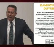 Konya B&uuml;y&uuml;kşehir&rsquo;den Başarır&rsquo;a cevap: KOSKİ ve bağlı iştiraklerimizin SGK borcu yoktur