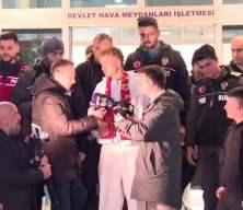 Noa Lang, Galatasaray i&ccedil;in İstanbul'da